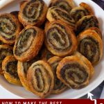 Pinterest image for Spinach Pinwheels Appetizers