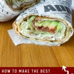 Pinterest image for cottage cheese flatbread recipe.