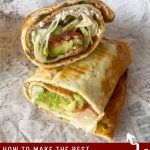 Pinterest image for cottage cheese flatbread recipe.