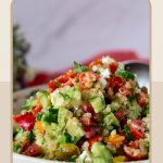 Pinterest image for Quinoa Salad Recipe.