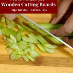 Pinterest image for maintenance of cutting boards.