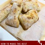 Pinterest image for Instant yeast Ciabatta Recipe.