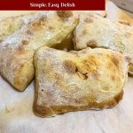 Pinterest image for Instant yeast Ciabatta Recipe.