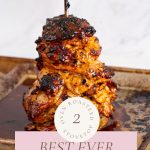 Pinterest image for Gyros with Chicken Thighs.