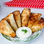A plate with ground rolls cones.