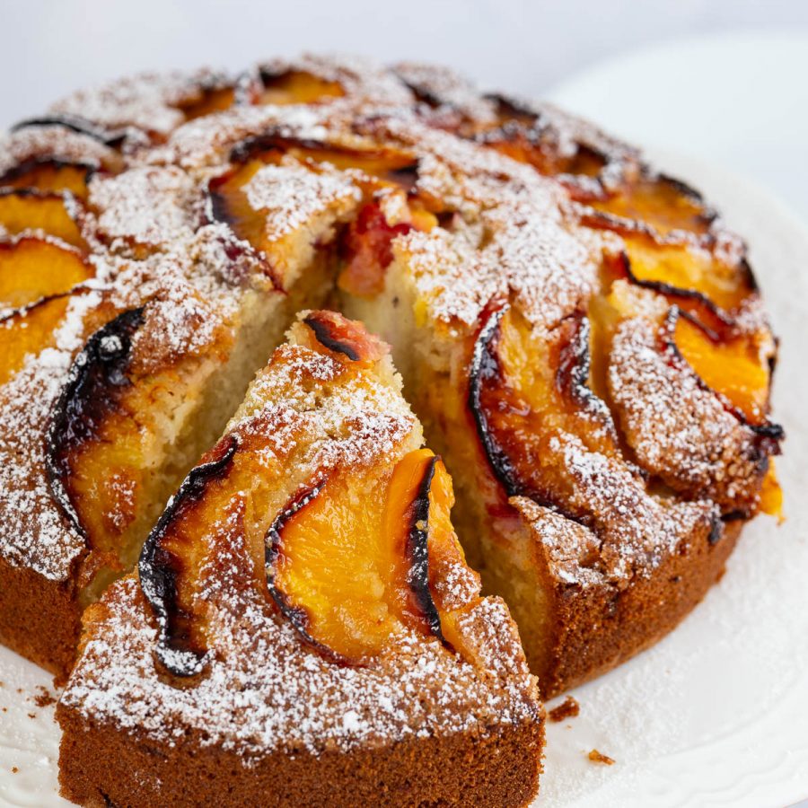 One-Bowl Peach Cake – Easy Summer Dessert with Fresh Peaches