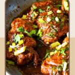 Pinterest image for Honey Garlic Chicken in 30 Minutes.