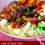 Pinterest image for Hot Honey Chicken Oven Baked.