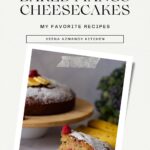 Pinterest image for Banana Raspberry Cake.