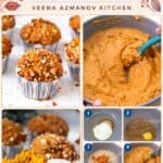 Pinterest image for Brown Butter Pumpkin Muffins.