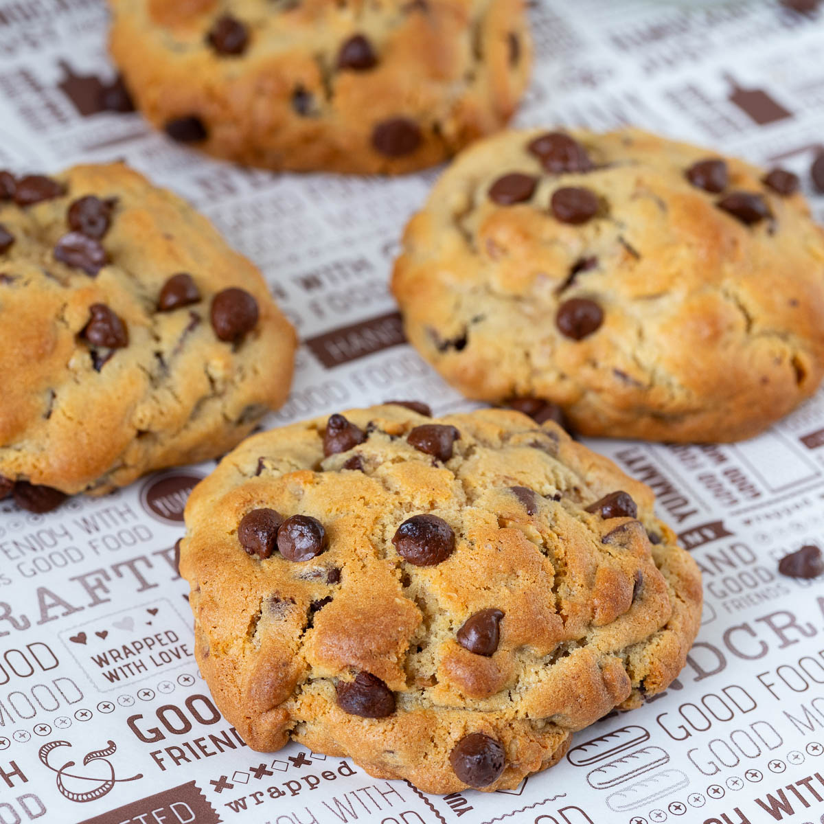 Cookies on the table.