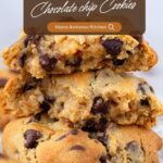 Pinterest image for Levain Chocolate Chip Cookies.