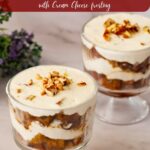 Pinterest image for Pumpkin Trifle Dessert Cups.