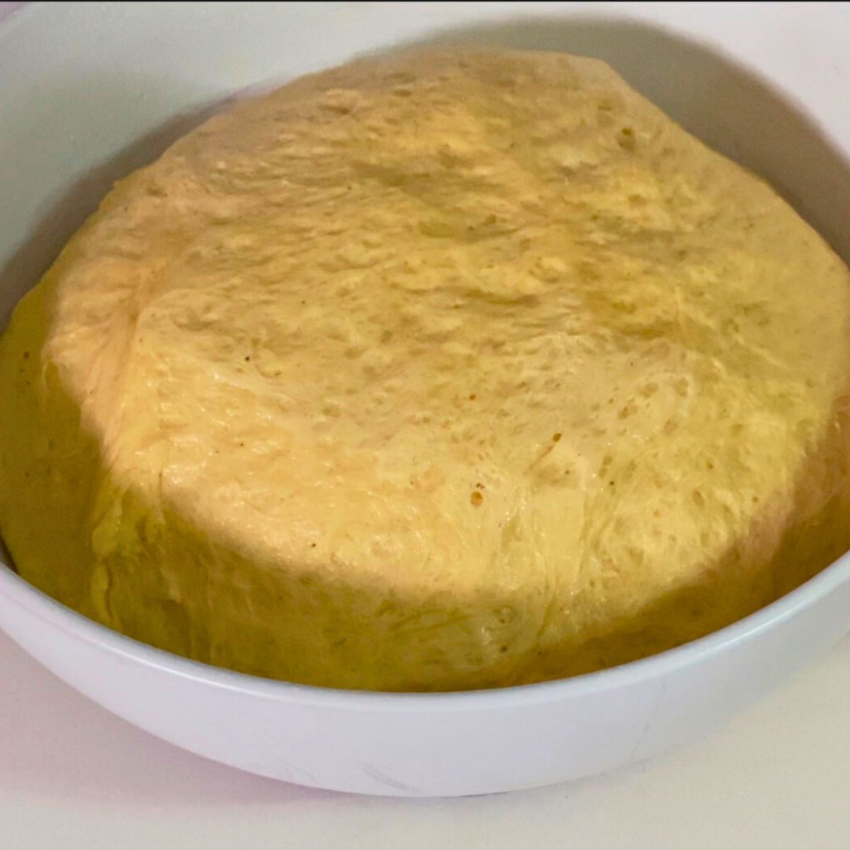 Pumpkin Dough in a bowl.
