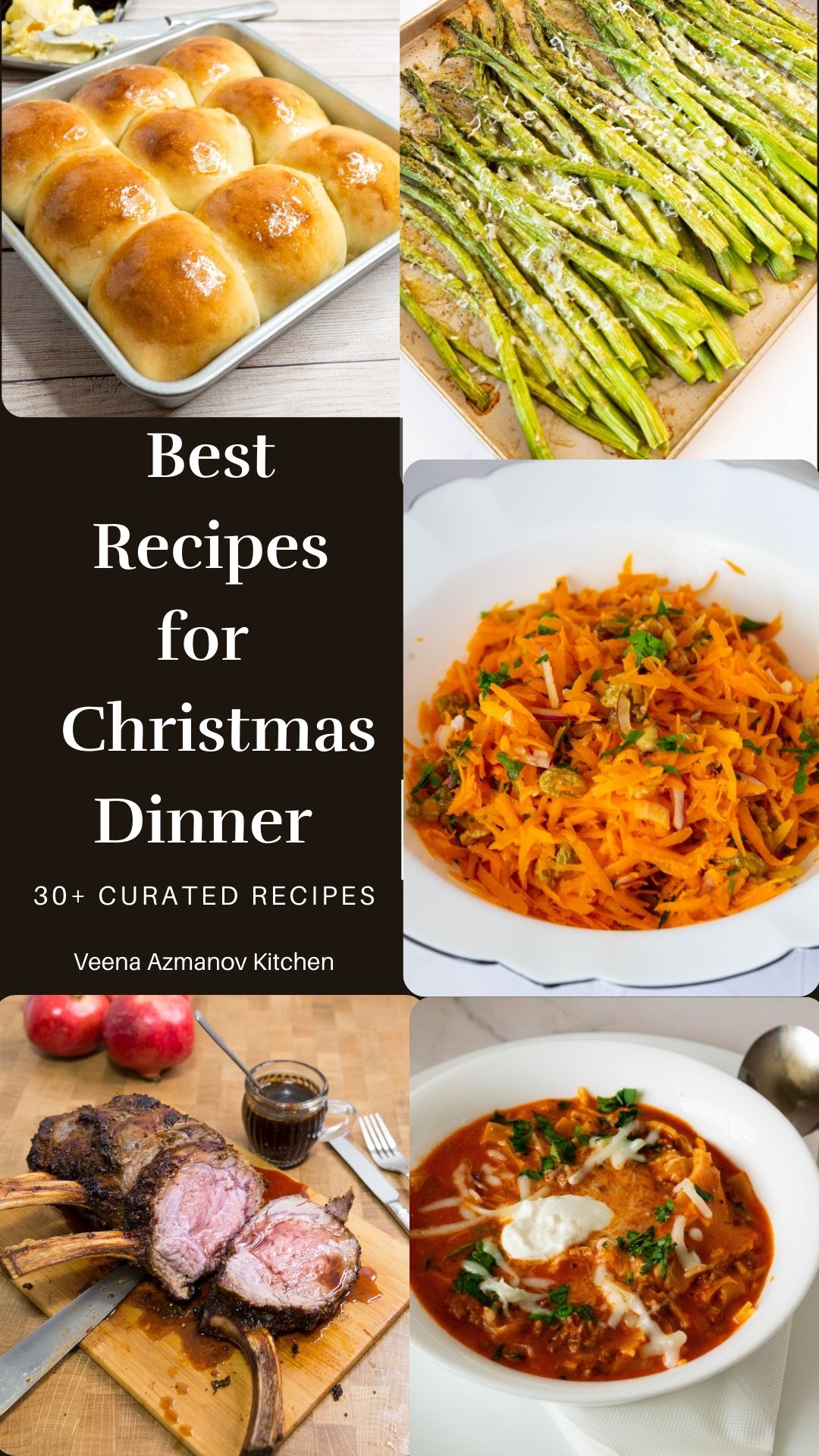 Christmas Dinner: Mains, Sides, Soups & Holiday Breads (Easy Menu Ideas ...