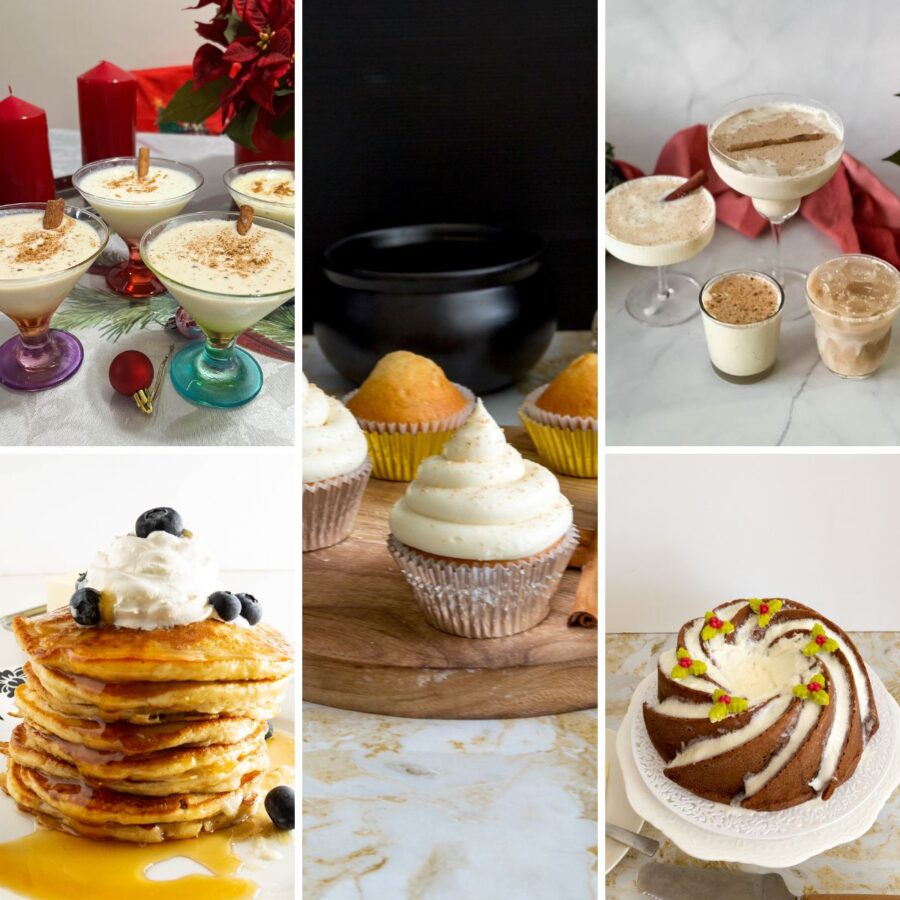 Holiday Eggnog Recipes for Christmas.