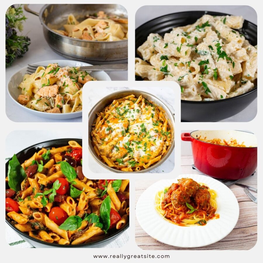 Easy Pasta Recipes for Weeknight Dinners - Veena Azmanov Kitchen