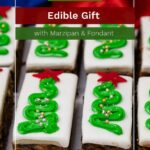 Pinterest image for Mini Fruitcakes Edible Gifts.