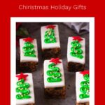 Pinterest image for Mini Fruitcakes Edible Gifts.