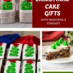 Pinterest image for Mini Fruitcakes Edible Gifts.