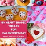 Pinterest Image for Heart-Shaped Desserts.