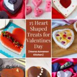 Pinterest Image for Heart-Shaped Desserts.