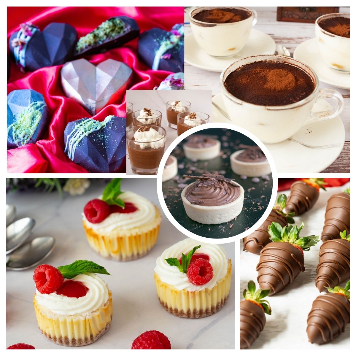 Round up image for Mini Valentines Day Treats.