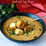Pinterest image for Roasted Cauliflower Soup Recipe.