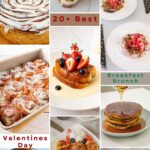 Pinterest image for Valentine's Day Breakfast and Brunch Ideas.