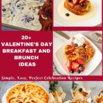 Pinterest image for Valentine's Day Breakfast and Brunch Ideas.