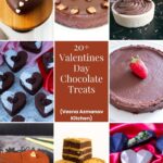 Pinterest image for Valentine's Day Chocolate Treats.