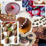 Round up for Valentines Day Chocolate Desserts.