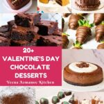Pinterest image for Valentine's Day Chocolate Treats.