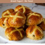 Pinterest image for Quick 30 Mins Greek Yogurt Dough with no yeast.