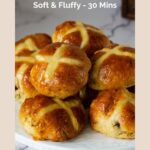 Pinterest image for Quick 30 Mins Greek Yogurt Dough with no yeast.