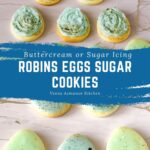 Pinterest image for Speckled Robins Eggs for Easter.