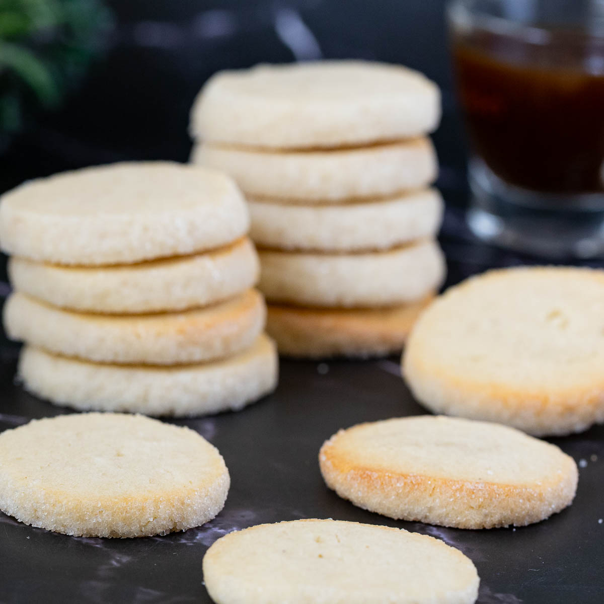 Baked cookies on the table.