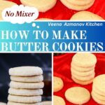 Pinterest image for Slice-and-Bake Butter Cookies.