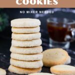 Pinterest image for Slice-and-Bake Butter Cookies.