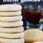Pinterest image for Slice-and-Bake Butter Cookies.