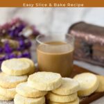 Pinterest image Classic Butter Cookies.
