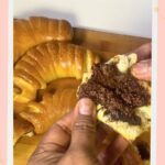 Nutella Stuffed Buns Pinterest image.
