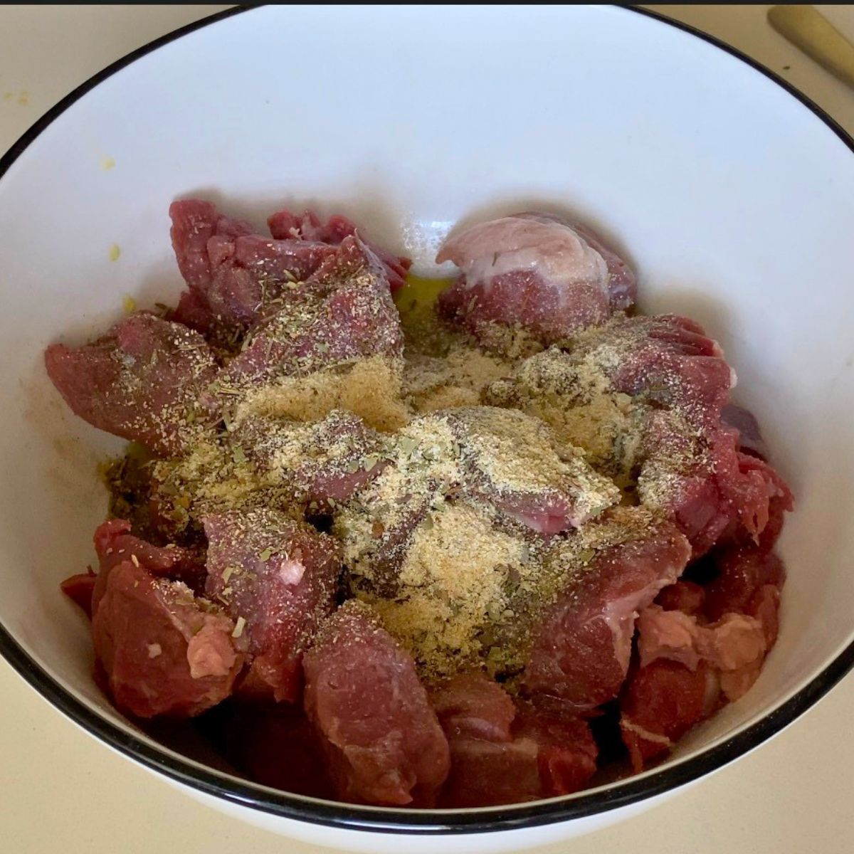 Pinterest image for Lamb Souvlaki Greek Lamb Skewers.