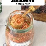 Pinterest image for all-purpose seasoning.