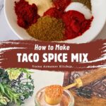 Pinterest image for Taco Seasoning.