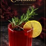 Pinterest image for Blood Moon Cocktail with Hibiscus.